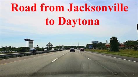 daytona to jacksonville miles.